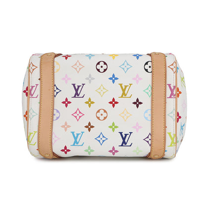 LOUIS VUITTON Priscilla Blanc/MulticolorM40096 Monogram・Multicolor