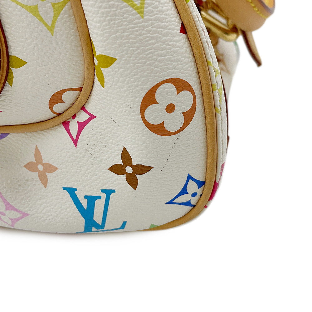 LOUIS VUITTON Priscilla Blanc/MulticolorM40096 Monogram・Multicolor