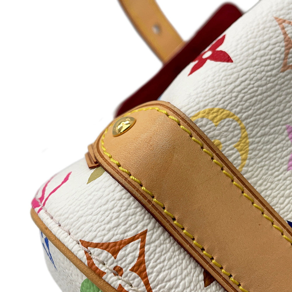 LOUIS VUITTON Priscilla Blanc/MulticolorM40096 Monogram・Multicolor