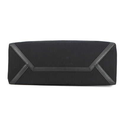 Valentino Garavani VLTN Tote Black Canvas Leather