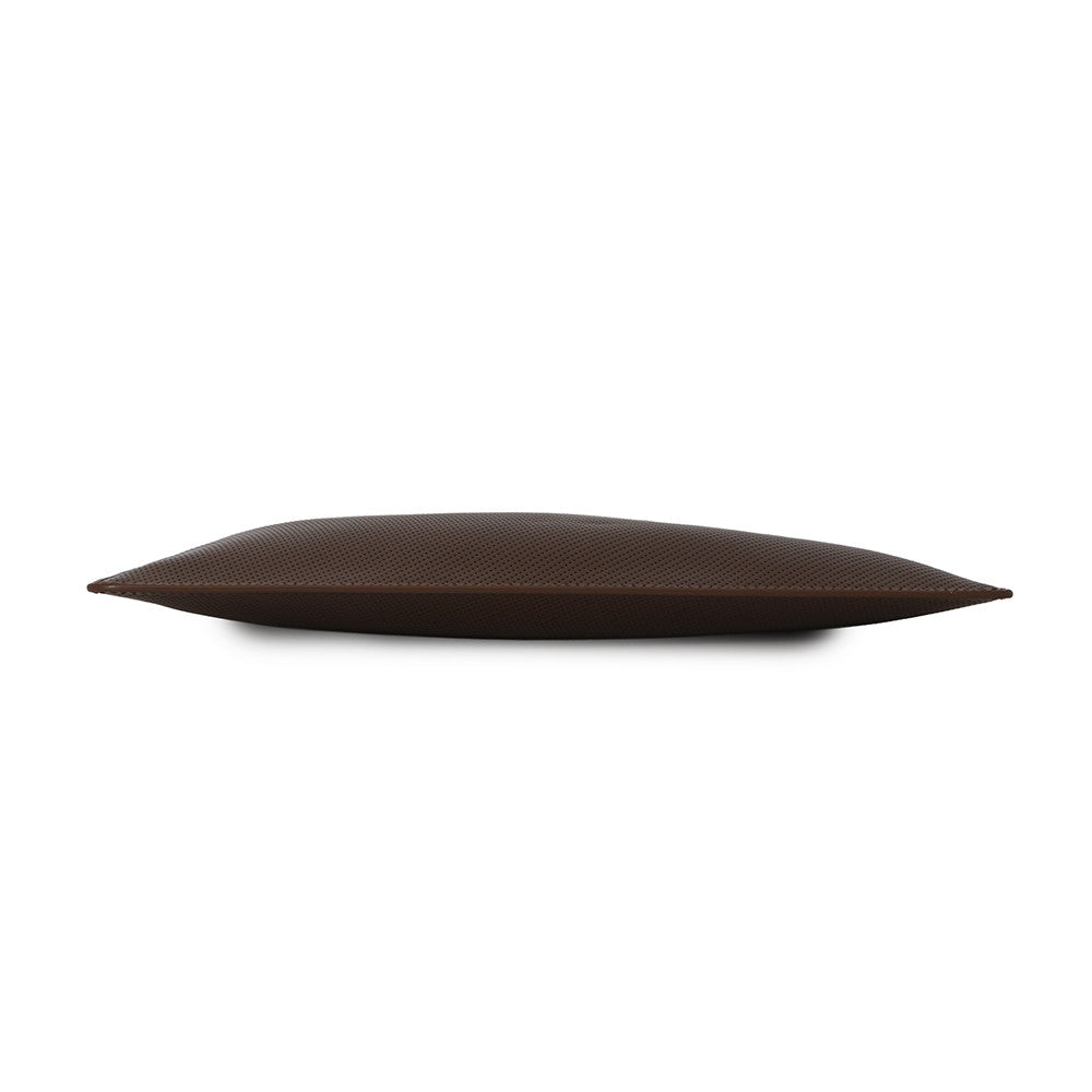 CELINE Clutch Bag Brown Leather