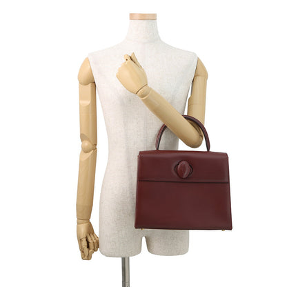 CARTIER Must Line Handbag Bordeaux Leather