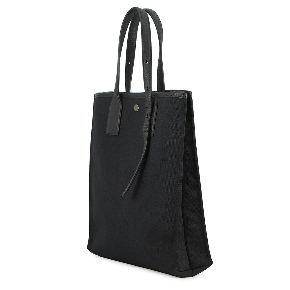 Ferragamo Tote Bag Black240797 Canvas Leather
