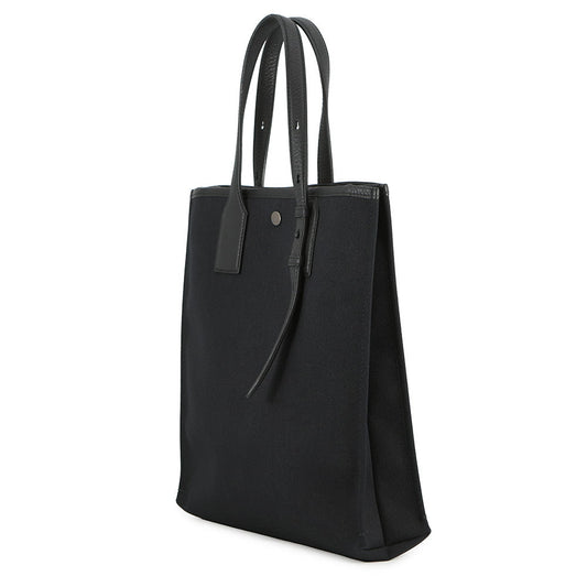 Ferragamo Tote Bag Black240797 Canvas Leather