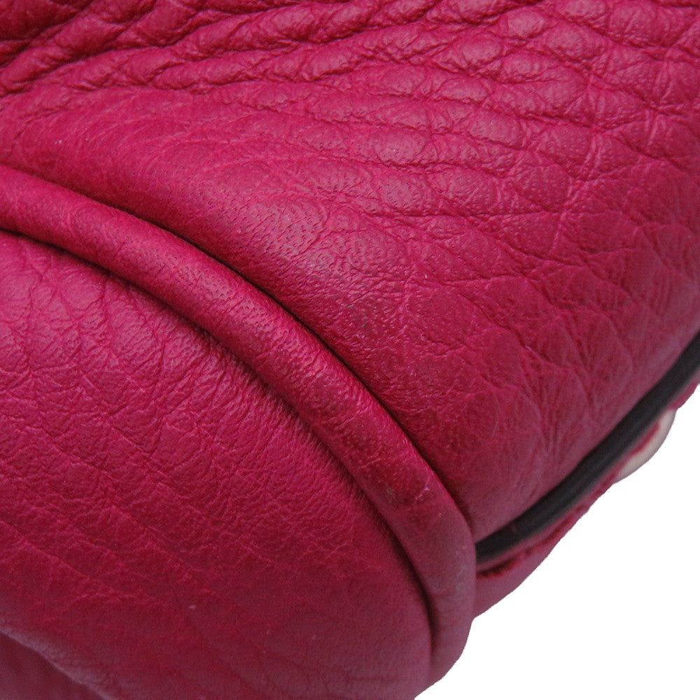 GUCCI Bamboo Shopper Medium Handbag Pink323660 Leather