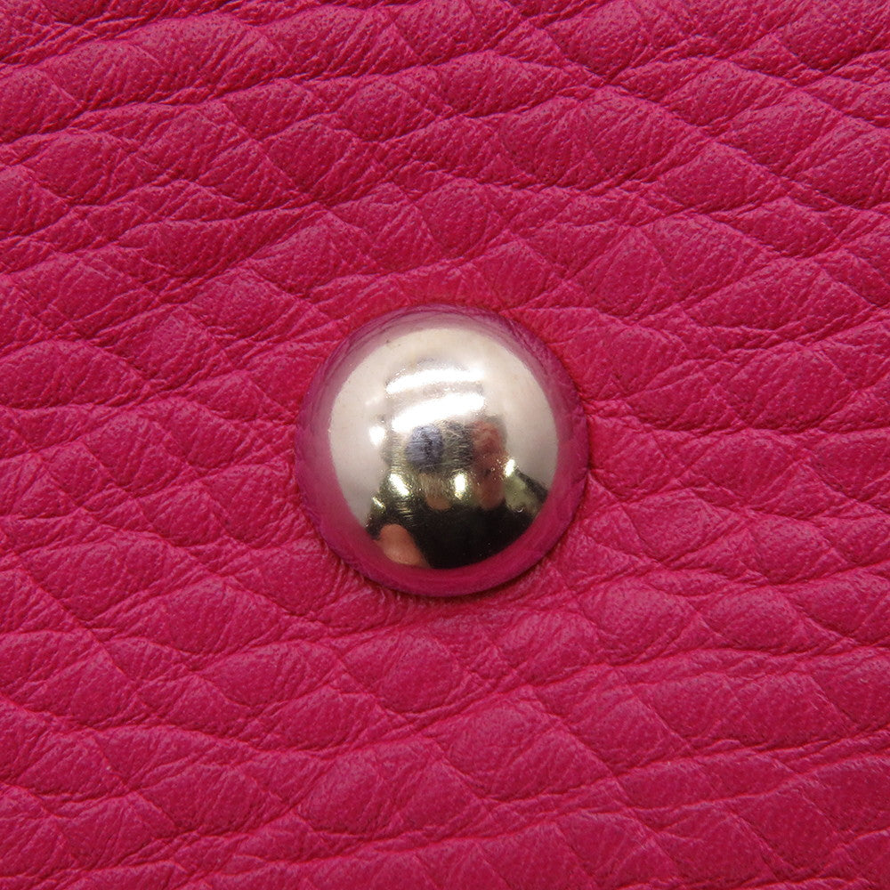 GUCCI Bamboo Shopper Medium Handbag Pink323660 Leather