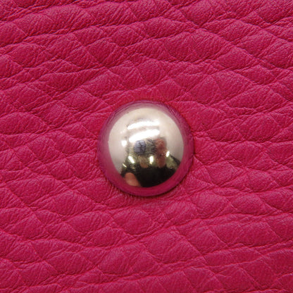 GUCCI Bamboo Shopper Medium Handbag Pink323660 Leather