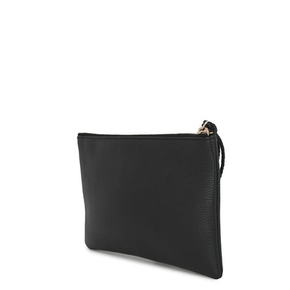 GUCCI Bamboo Tassel Pouch Black376854 Leather