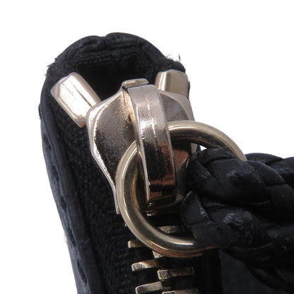 GUCCI Bamboo Tassel Pouch Black376854 Leather