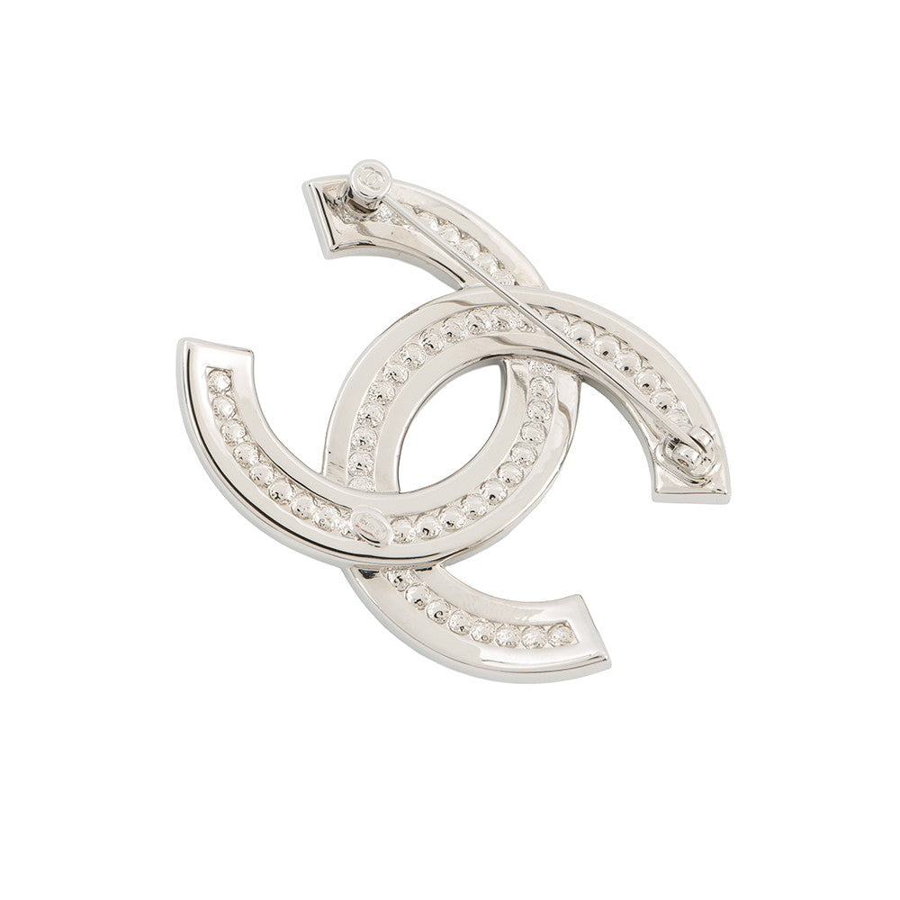 CHANEL CC Logo BroochABD463 Metal Rhinestone Faux Pearl