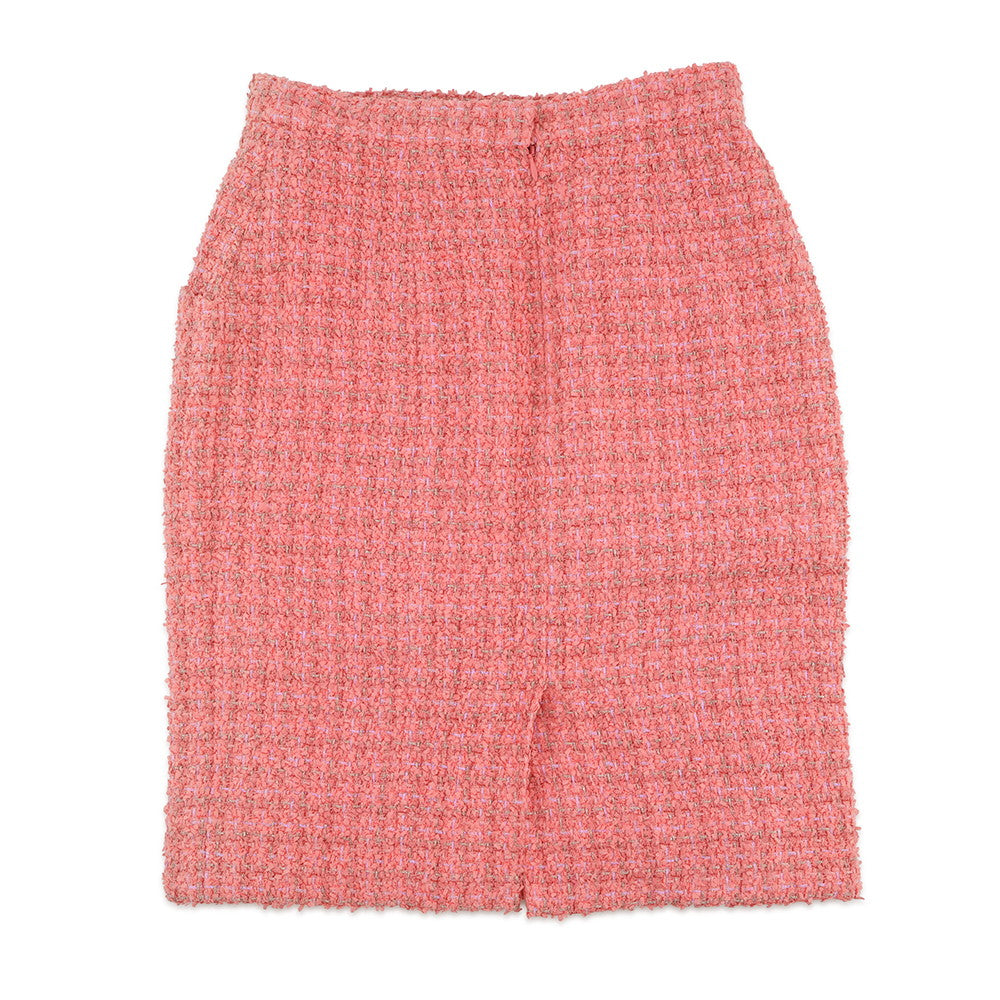 CHANEL Skirt Size 36 PinkP63188 Polyamide 47% Cotton 33% Polyester 12% Viscose 8%