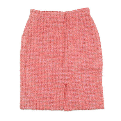 CHANEL Skirt Size 36 PinkP63188 Polyamide 47% Cotton 33% Polyester 12% Viscose 8%