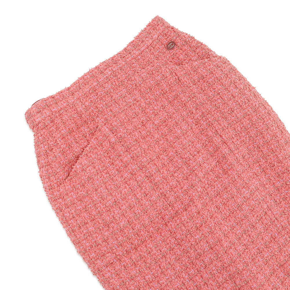 CHANEL Skirt Size 36 PinkP63188 Polyamide 47% Cotton 33% Polyester 12% Viscose 8%