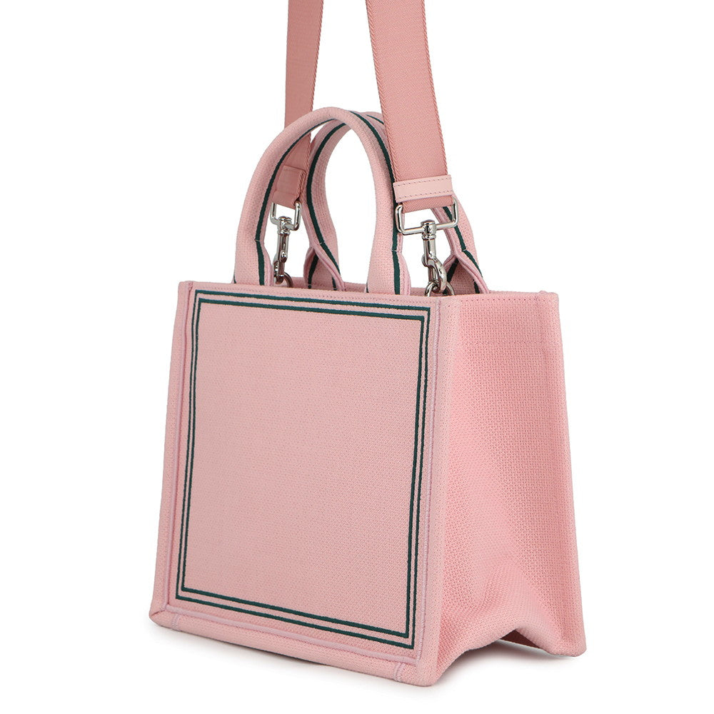Dior Book Tote Book Cover Embroidery with Strap Bag PinkM1404PEHO Canvas Size Small