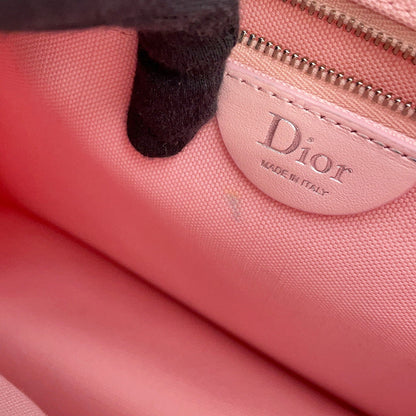 Dior Book Tote Book Cover Embroidery with Strap Bag PinkM1404PEHO Canvas Size Small