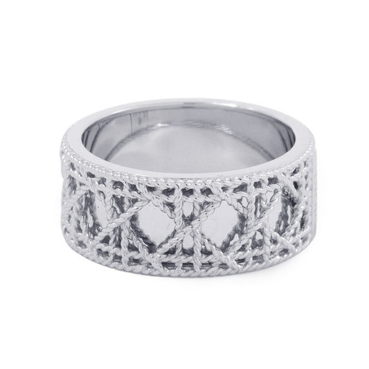 Dior My Dior Ring Size 56/#16JMYD95029_0000 18K White Gold