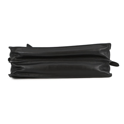 PRADA Soft Sound Large Leather Shoulder Bag Black1BD378 Leather Size Large