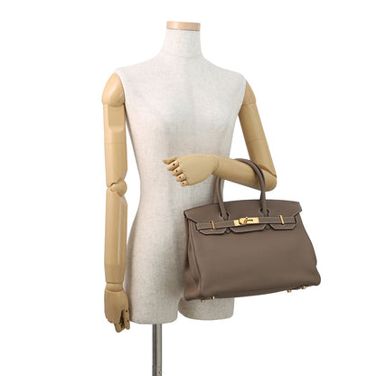 HERMES Birkin Etoupe Togo Leather Size 30