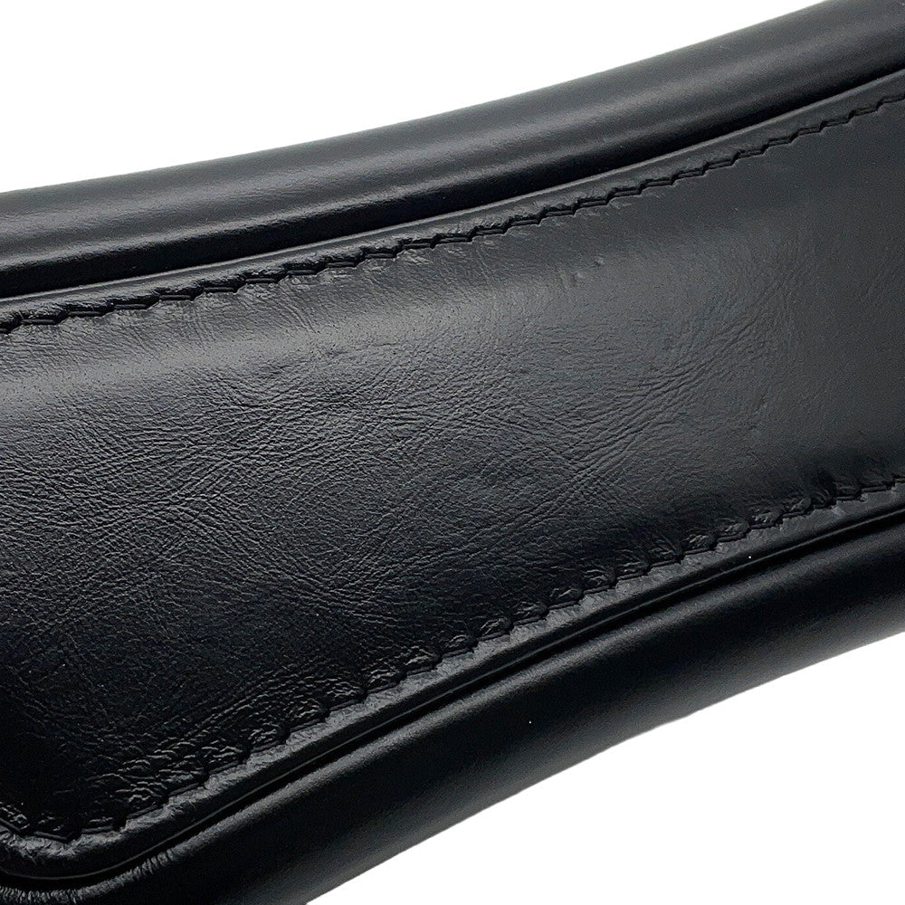 CHANEL Gabrielle de Chanel BlackA91810 Aged Calf Leather Size Small