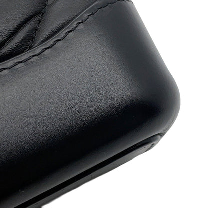 CHANEL Gabrielle de Chanel BlackA91810 Aged Calf Leather Size Small