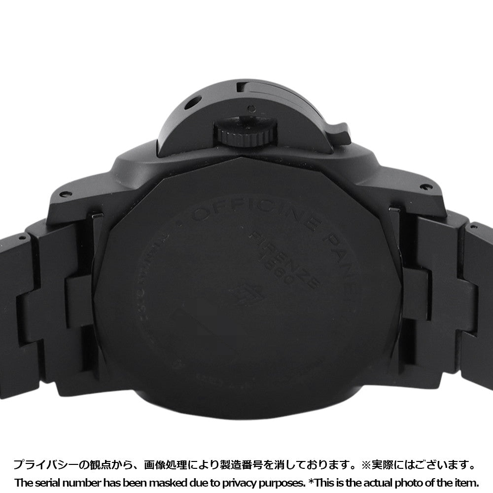 PANERAI Tuttonero Luminor GMT W44mm TI Ceramic Black DialPAM01438
