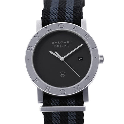 BVLGARI BVLGARI Fragment Special Edition W41mm Stainless Steel Fabric Black DialBB41S/103443