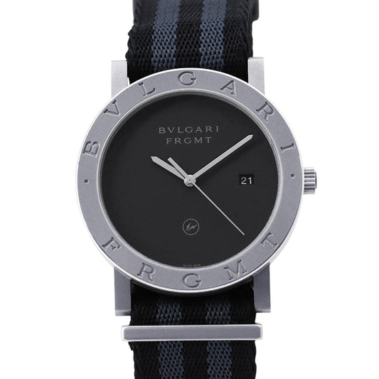 BVLGARI BVLGARI Fragment Special Edition W41mm Stainless Steel Fabric Black DialBB41S/103443