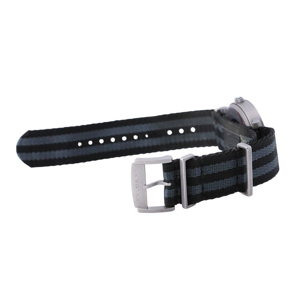 BVLGARI BVLGARI Fragment Special Edition W41mm Stainless Steel Fabric Black DialBB41S/103443