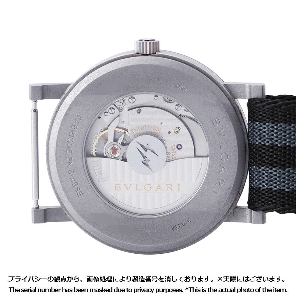BVLGARI BVLGARI Fragment Special Edition W41mm Stainless Steel Fabric Black DialBB41S/103443
