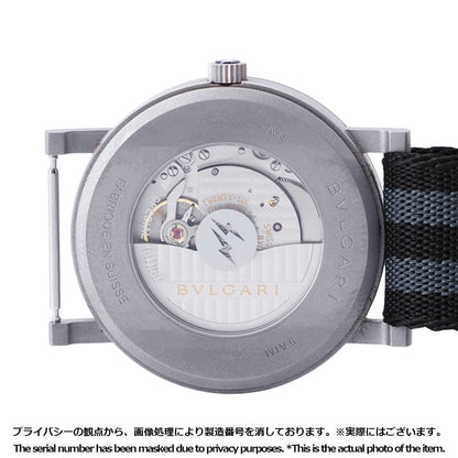 BVLGARI BVLGARI Fragment Special Edition W41mm Stainless Steel Fabric Black DialBB41S/103443