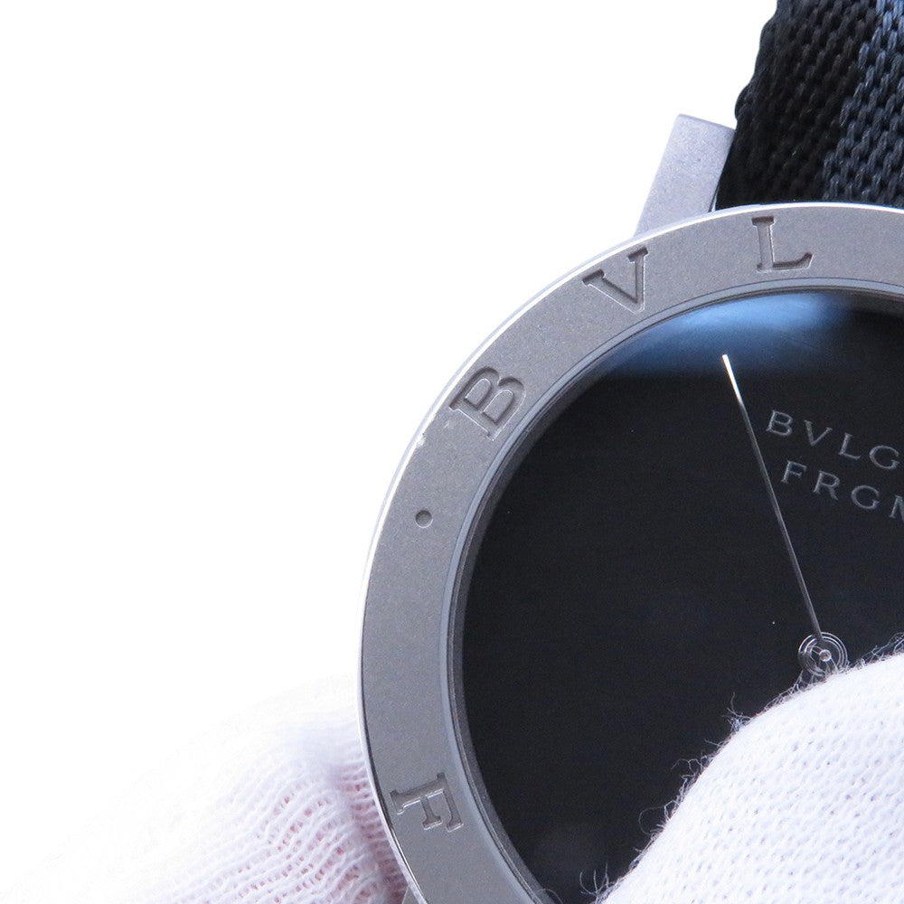 BVLGARI BVLGARI Fragment Special Edition W41mm Stainless Steel Fabric Black DialBB41S/103443