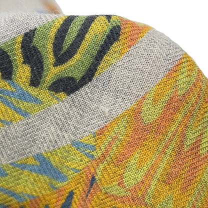 HERMES Scarf Carre Kyoto Marble Exlibris Size 90 Gris Cine/MulticolorH233842S Cashmere70% Silk30%