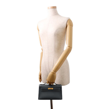 HERMES PochetteKelly Grimist Swift Leather