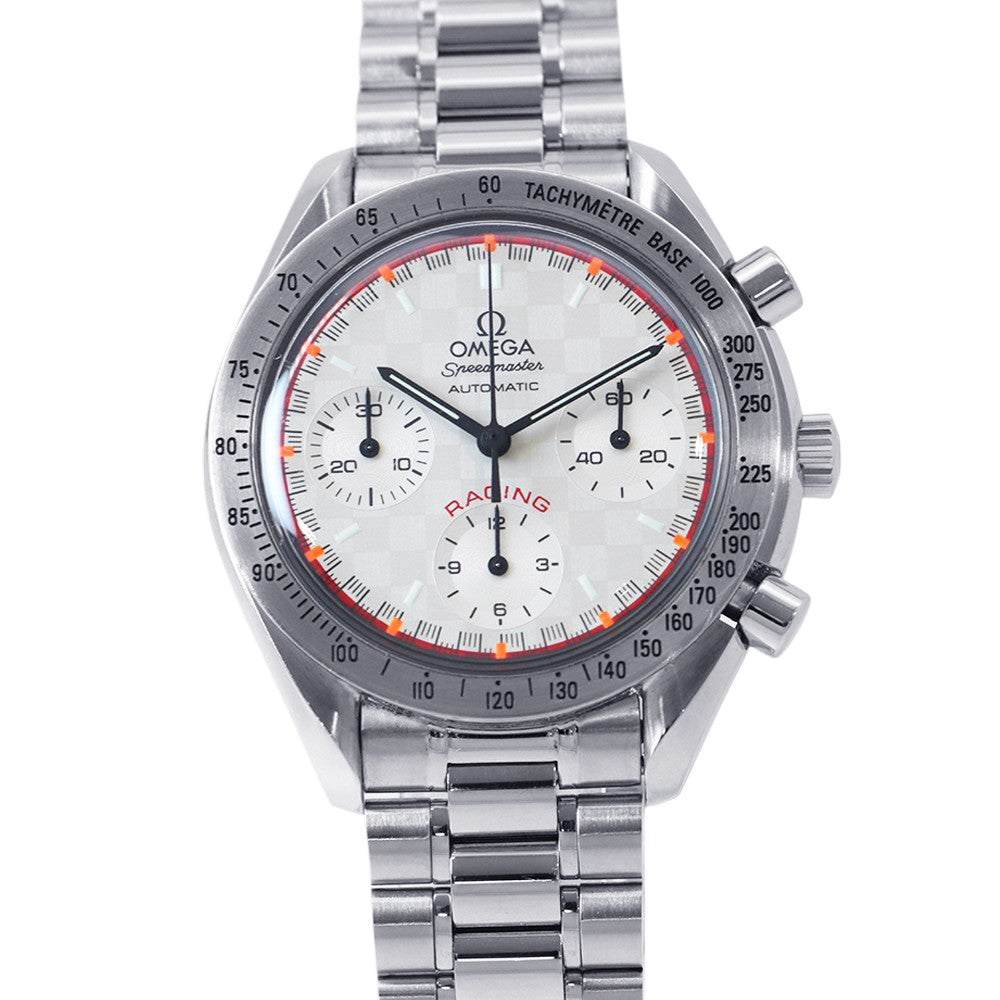 OMEGA Speedmaster Racing Michael Schumacher Limited Edition of 4000 W39mm Stainless Steel Silver Dial3517.30