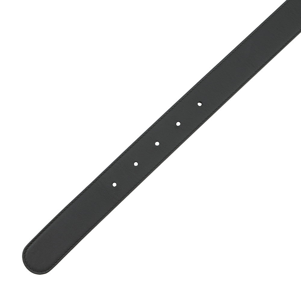 GUCCI Double G Belt Size 70 Black414516 Leather