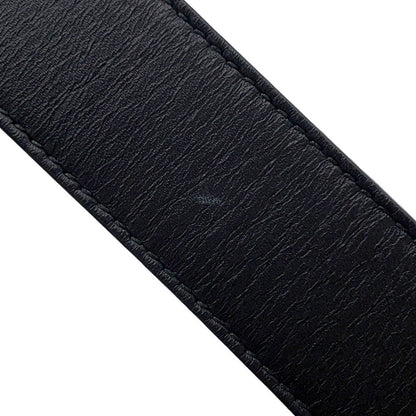 GUCCI Double G Belt Size 70 Black414516 Leather