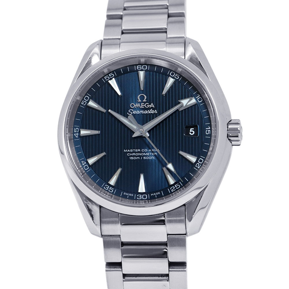 OMEGA Seamaster Aqua Terra Master Co-Axial W41.5mm Stainless Steel blue Dial231.10.42.21.03.003