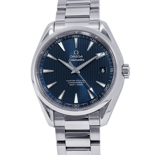 OMEGA Seamaster Aqua Terra Master Co-Axial W41.5mm Stainless Steel blue Dial231.10.42.21.03.003