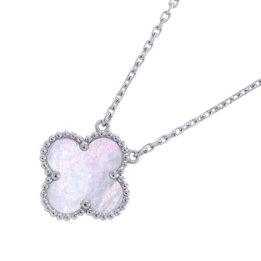Van Cleef & Arpels Vintage Alhambra PendantVCARF48700 18K White Gold