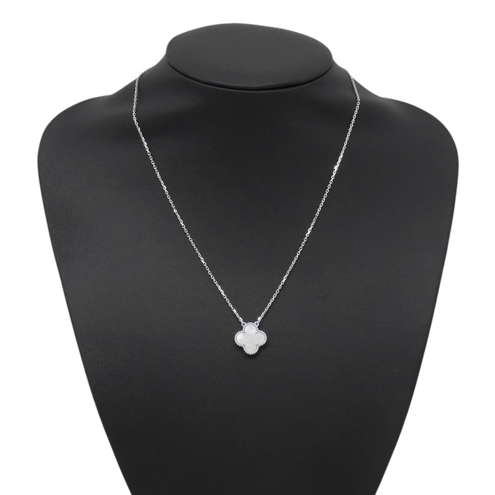 Van Cleef & Arpels Vintage Alhambra PendantVCARF48700 18K White Gold