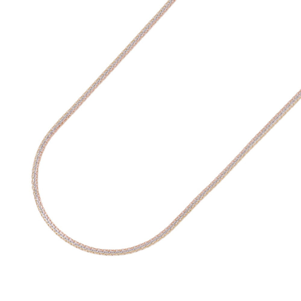 CARTIER Trinity Three-Color Chain NecklaceB7058800 K18YG K18PG K18WG