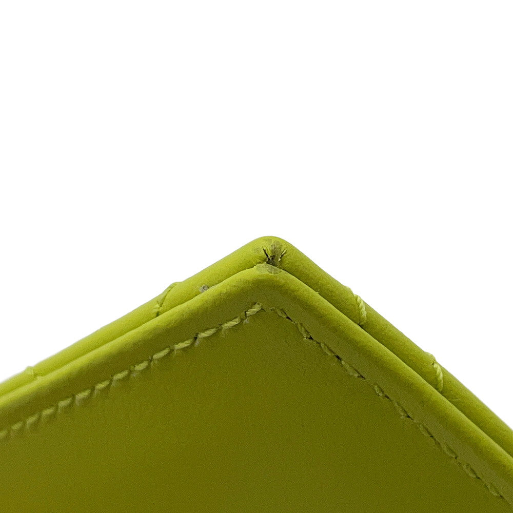 GUCCI Double G Key Case Light Green837747 Leather