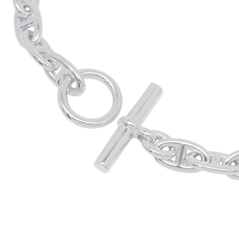 HERMES Chaine d'Ancre Necklace 29 frames Size GM SV925