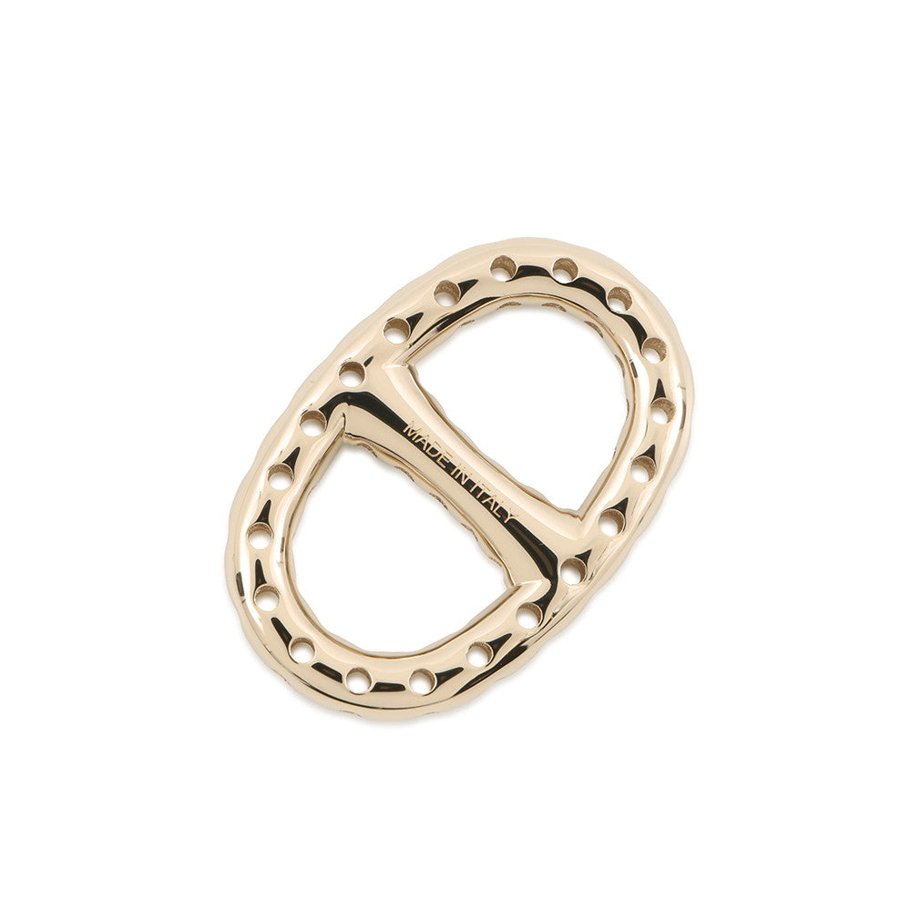 HERMES ScarfRing Twilly Mini・Chaine d'Ancre・Perfore GoldH603992S brass
