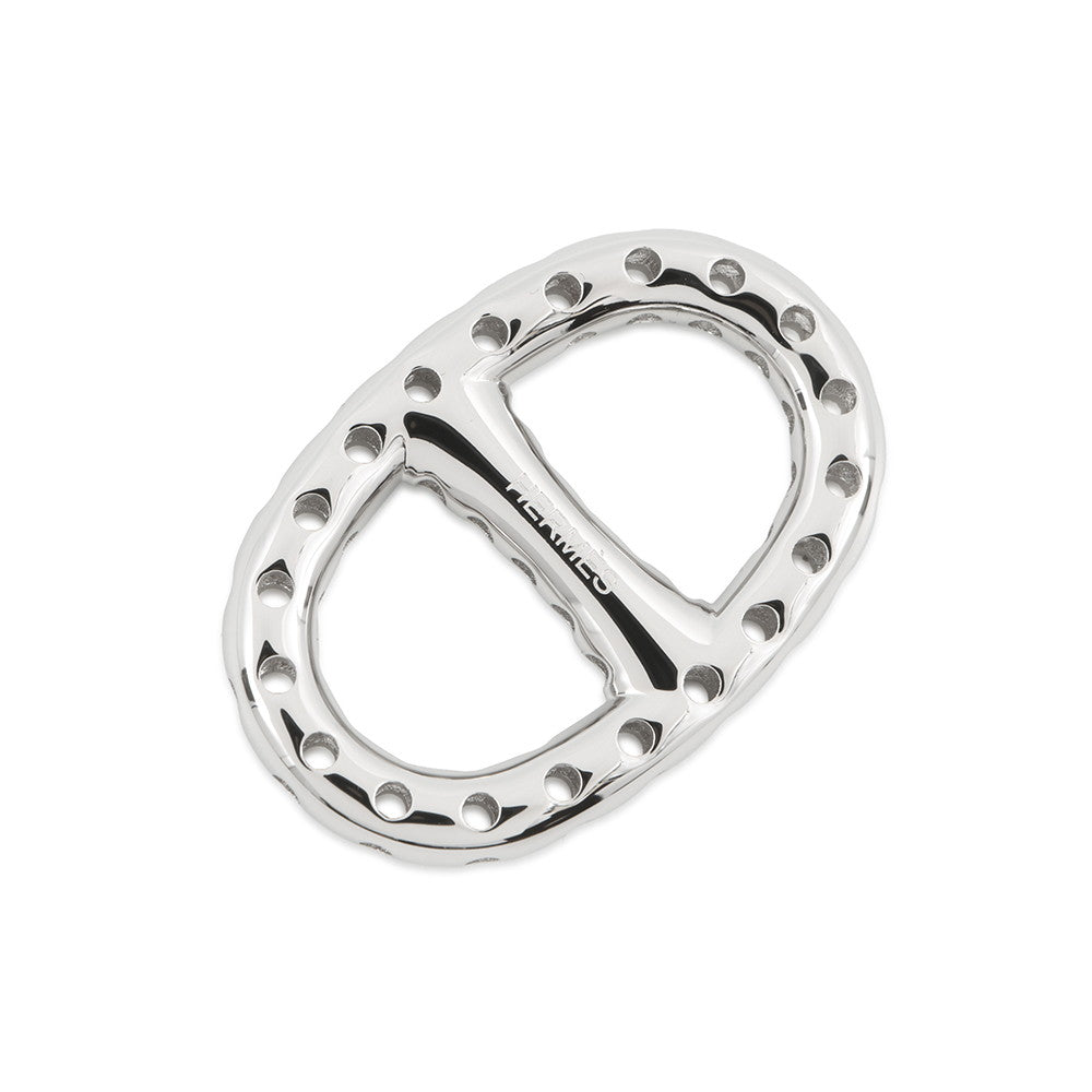 HERMES ScarfRing Twilly Mini・Chaine d'Ancre・Perfore SilverH603993S Metal