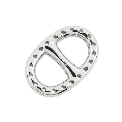 HERMES ScarfRing Twilly Mini・Chaine d'Ancre・Perfore SilverH603993S Metal