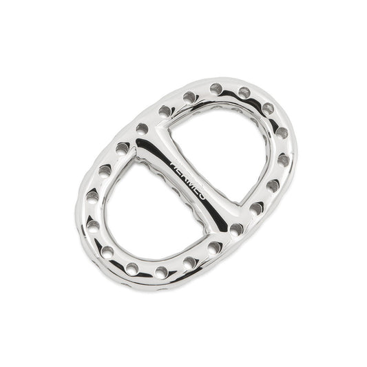 HERMES ScarfRing Twilly Mini・Chaine d'Ancre・Perfore SilverH603993S Metal