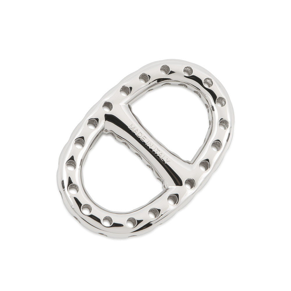 HERMES ScarfRing Twilly Mini・Chaine d'Ancre・Perfore SilverH603993S Metal