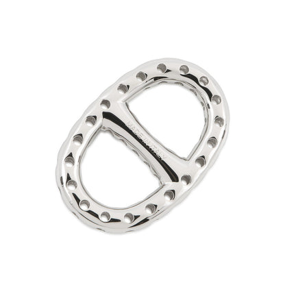HERMES ScarfRing Twilly Mini・Chaine d'Ancre・Perfore SilverH603993S Metal