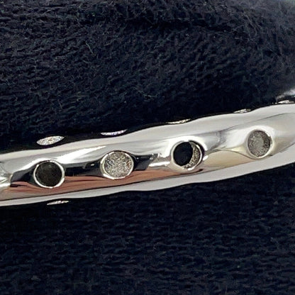 HERMES ScarfRing Twilly Mini・Chaine d'Ancre・Perfore SilverH603993S Metal